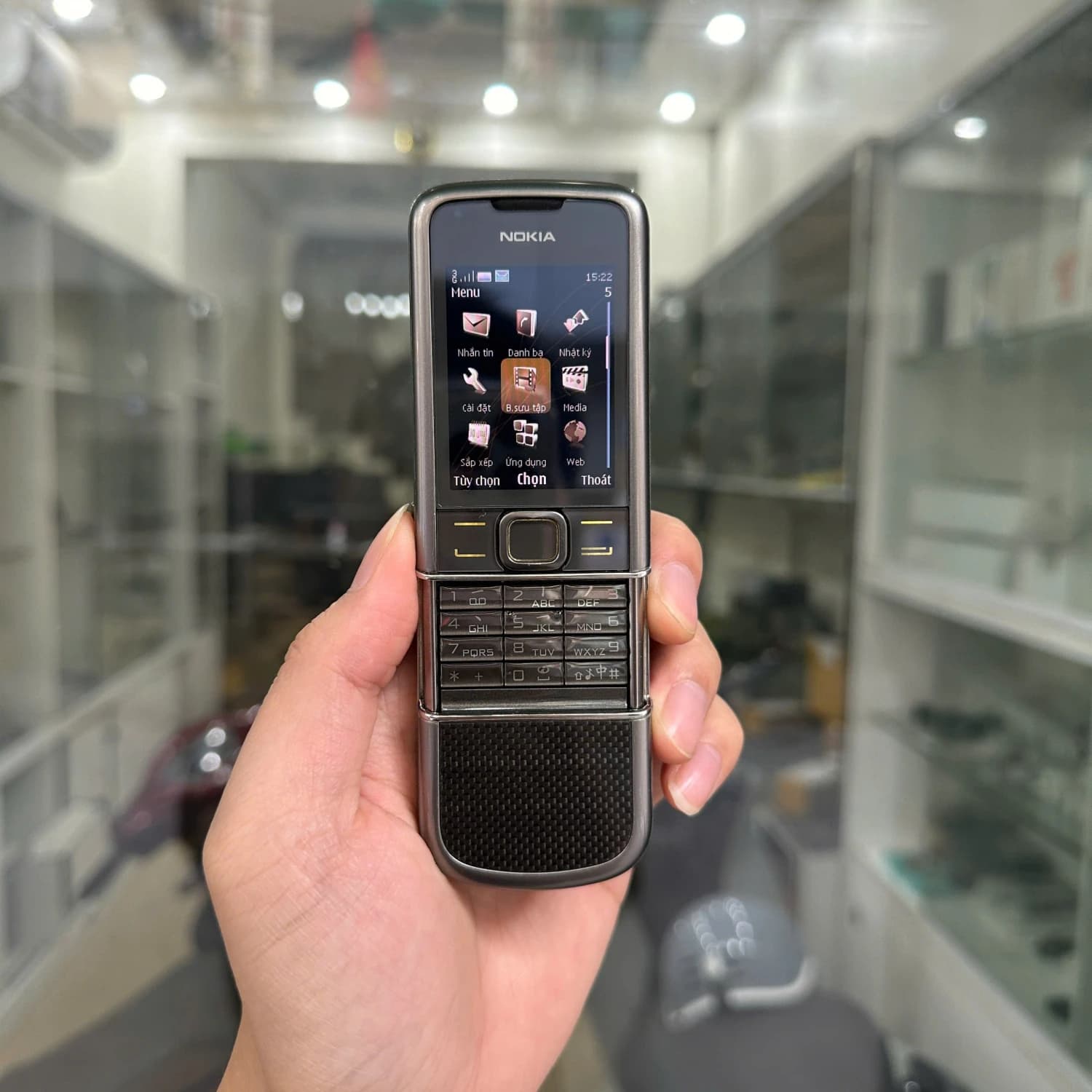 Nokia 8800 Cacbon Zin Đẹp 98%