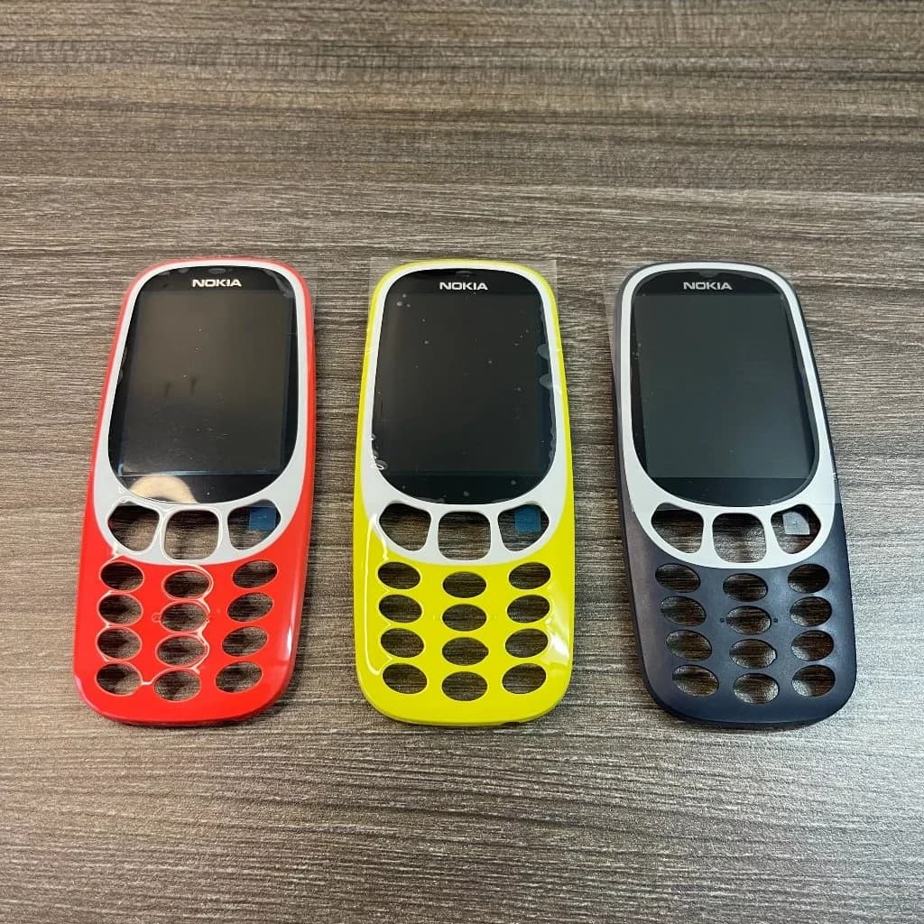 Vỏ mặt trước + Phím zin new cho điện thoại 3310 2 sim